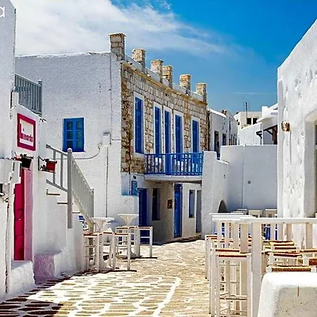 فندق Superb Naxos Triple Semi-basement Private Balcony Naxos City